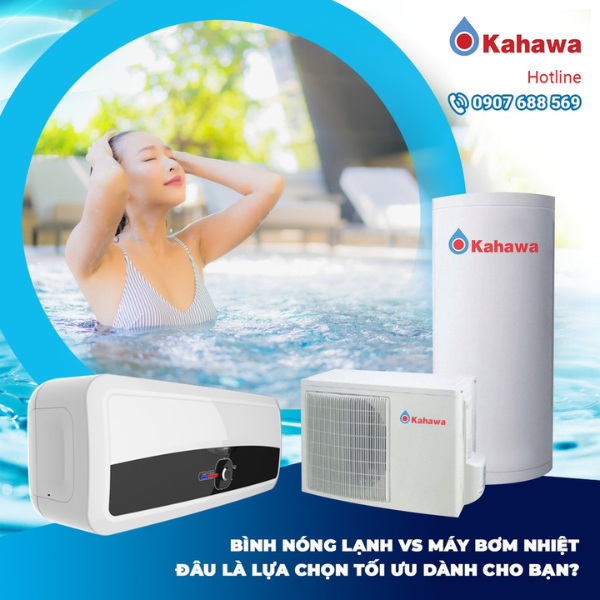 máy bơm nhiệt khách sạn kahawa
